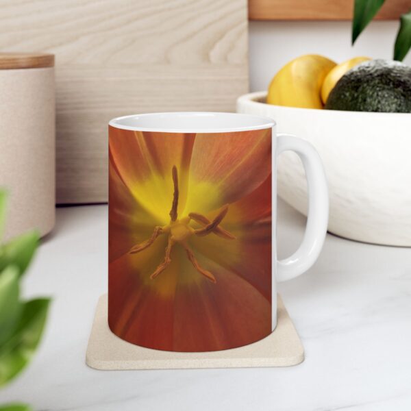 Tulip Ceramic Mug - Mindfulness Coffee Cup - Image 4