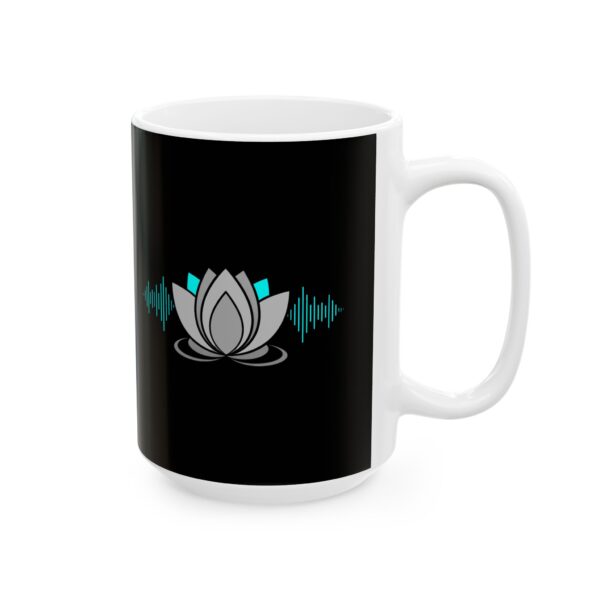 Lotus Ceramic Mug - Mindfulness Coffee Cup - Image 7